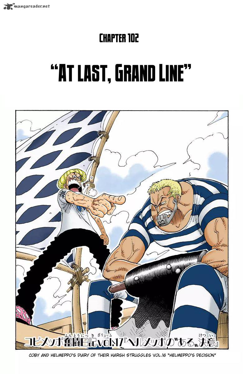 One Piece Colored Chapter 102 Page 2