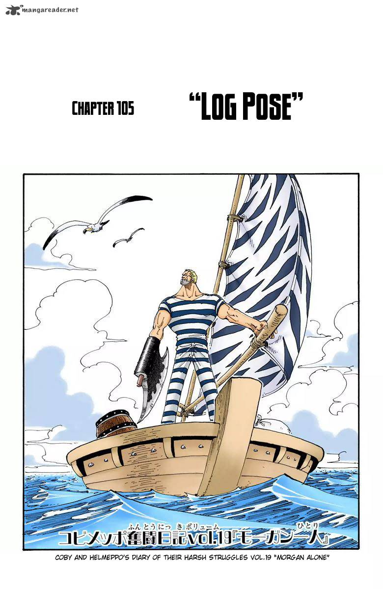 One Piece Colored Chapter 105 Page 2