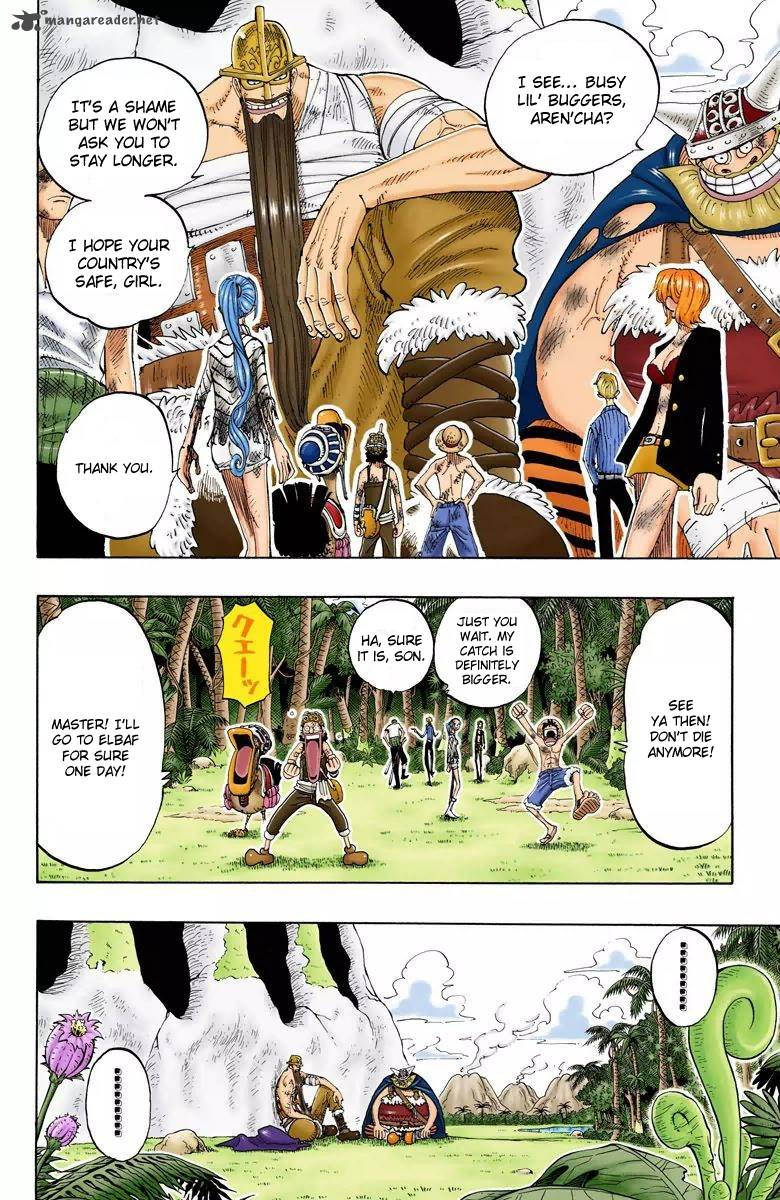 One Piece Colored Chapter 128 Page 12