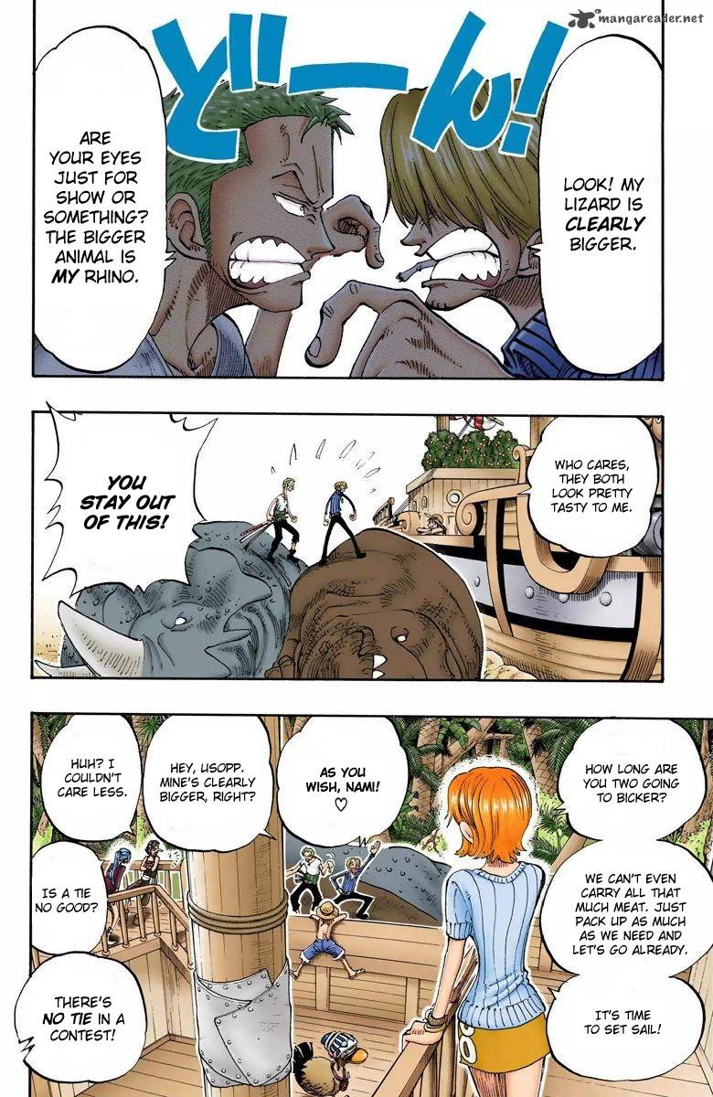 One Piece Colored Chapter 128 Page 14