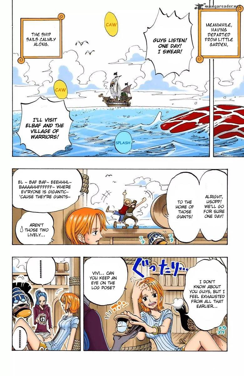 One Piece Colored Chapter 129 Page 14