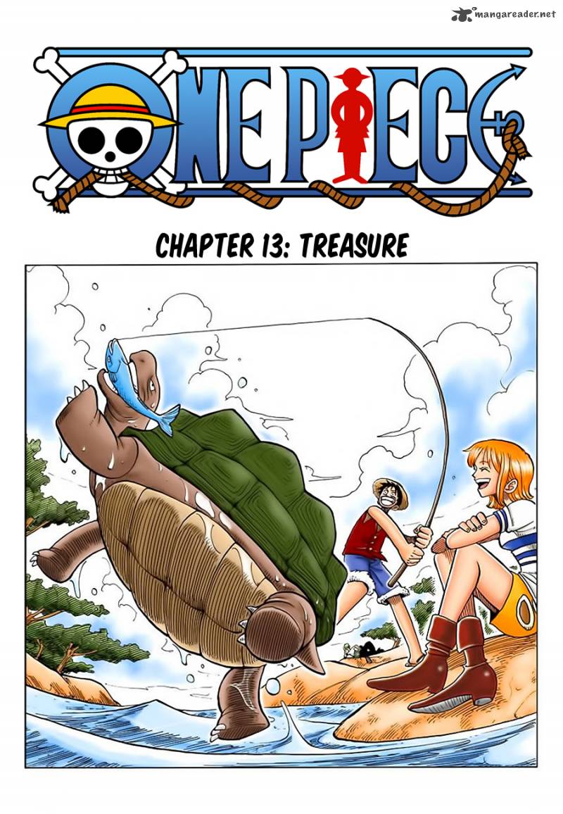 One Piece Colored Chapter 13 Page 1