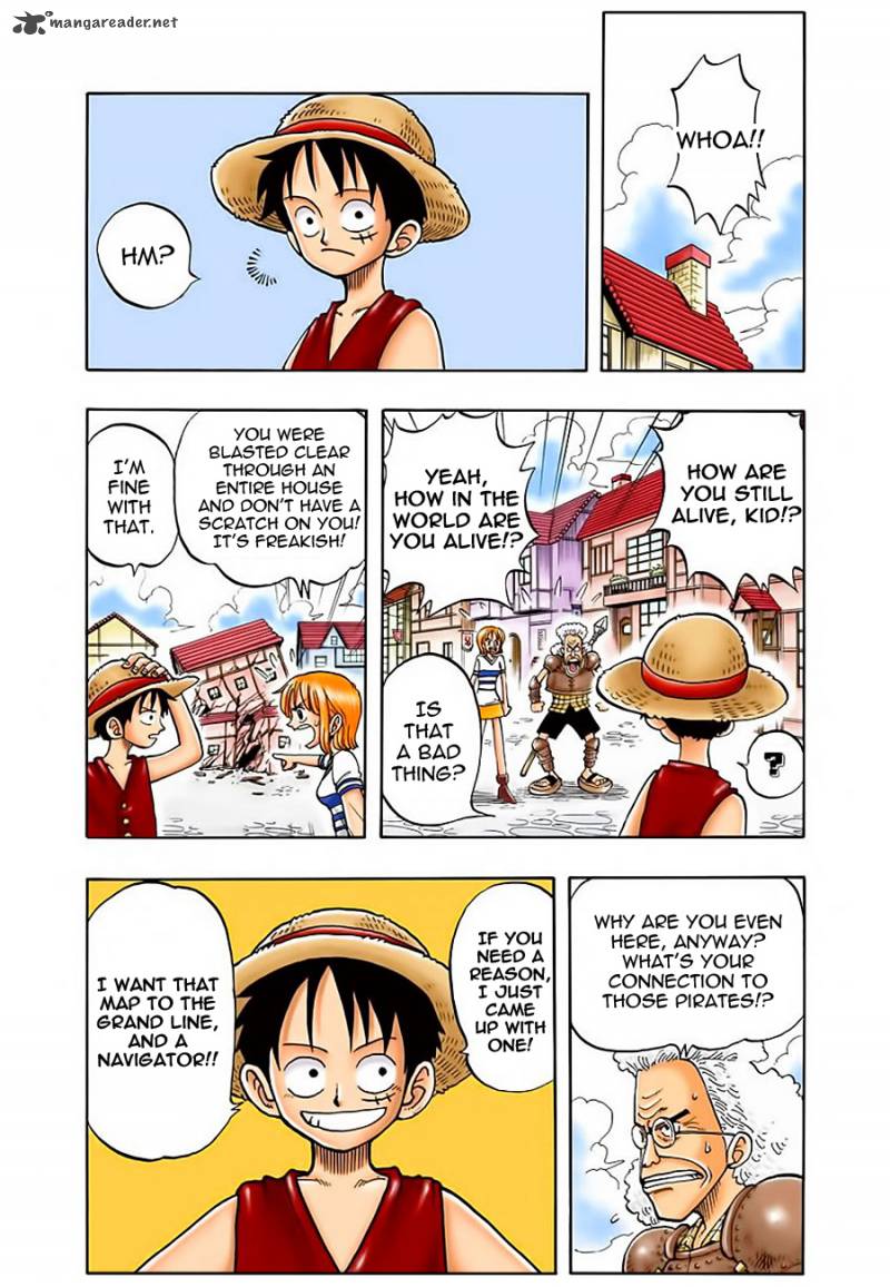One Piece Colored Chapter 13 Page 2