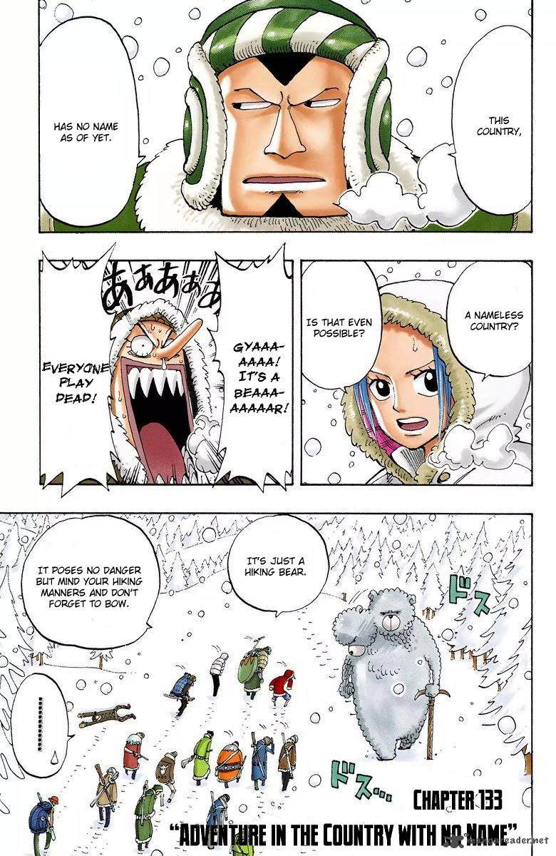 One Piece Colored Chapter 133 Page 1