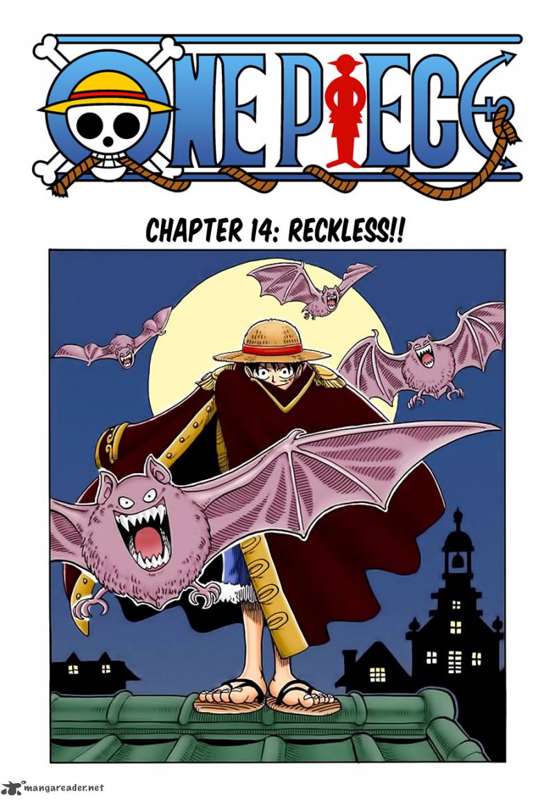 One Piece Colored Chapter 14 Page 1