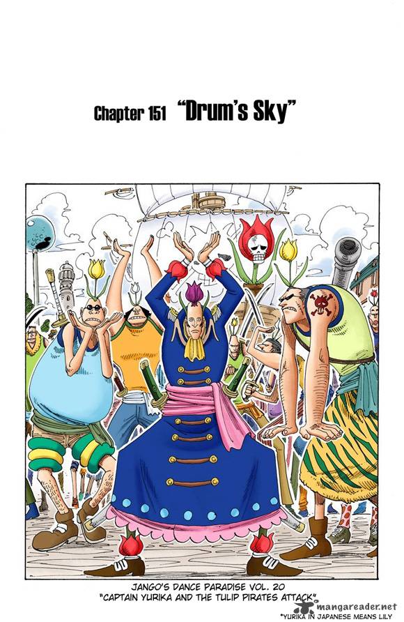 One Piece Colored Chapter 151 Page 2