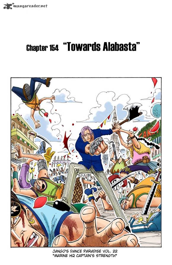 One Piece Colored Chapter 154 Page 2