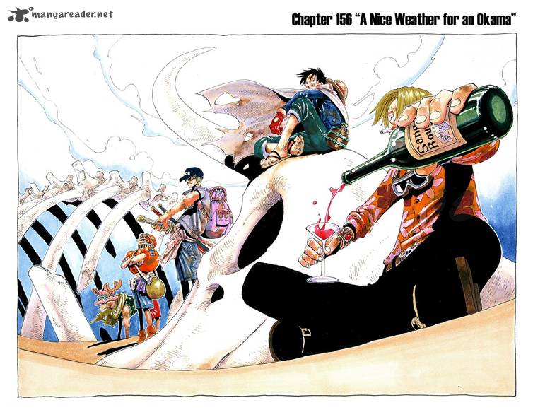 One Piece Colored Chapter 156 Page 4