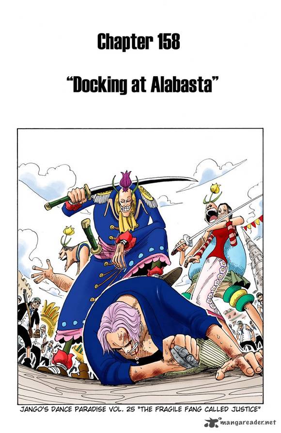 One Piece Colored Chapter 158 Page 2