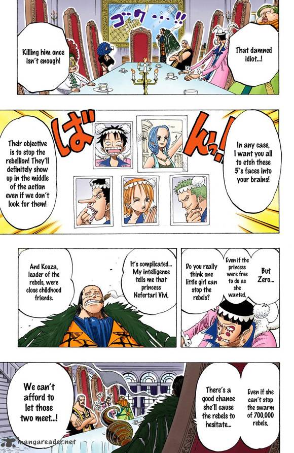 One Piece Colored Chapter 166 Page 12