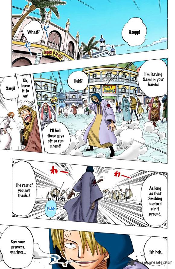 One Piece Colored Chapter 168 Page 14