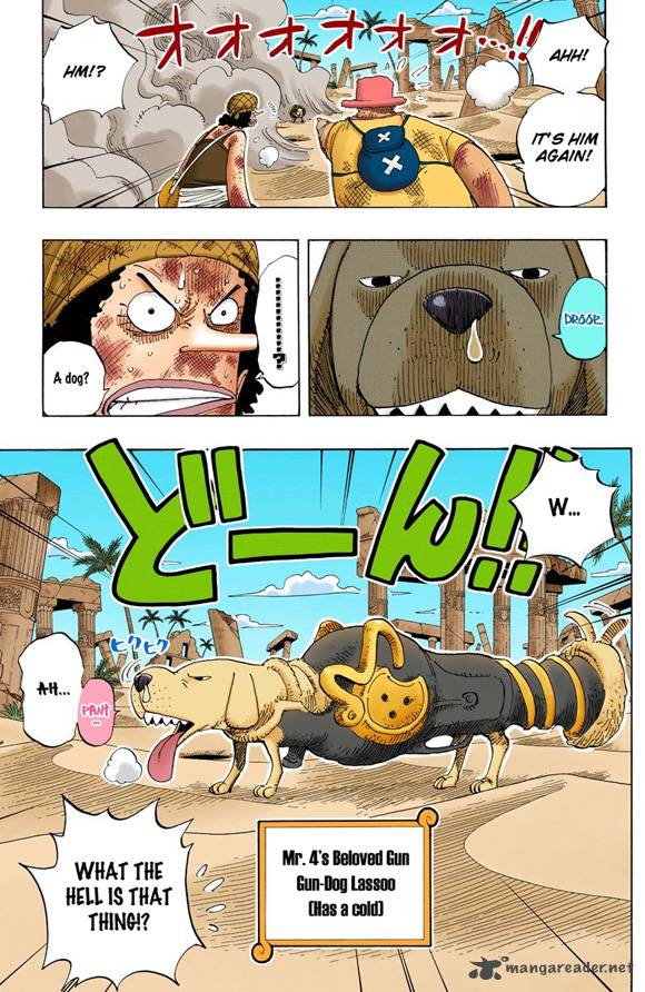 One Piece Colored Chapter 184 Page 4