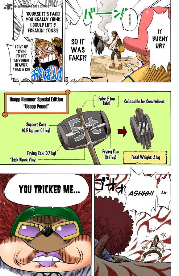 One Piece Colored Chapter 185 Page 8