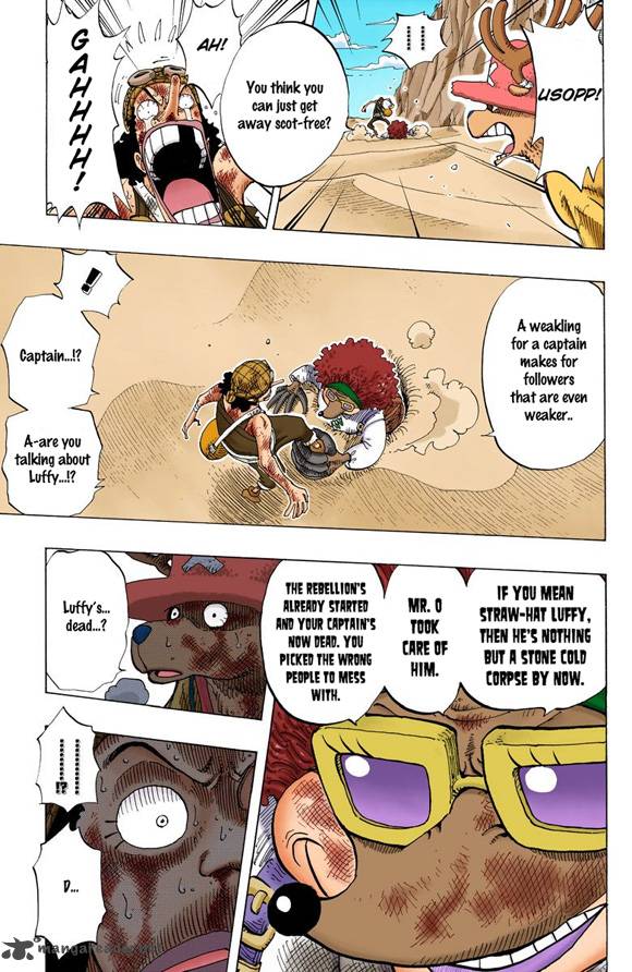 One Piece Colored Chapter 186 Page 6