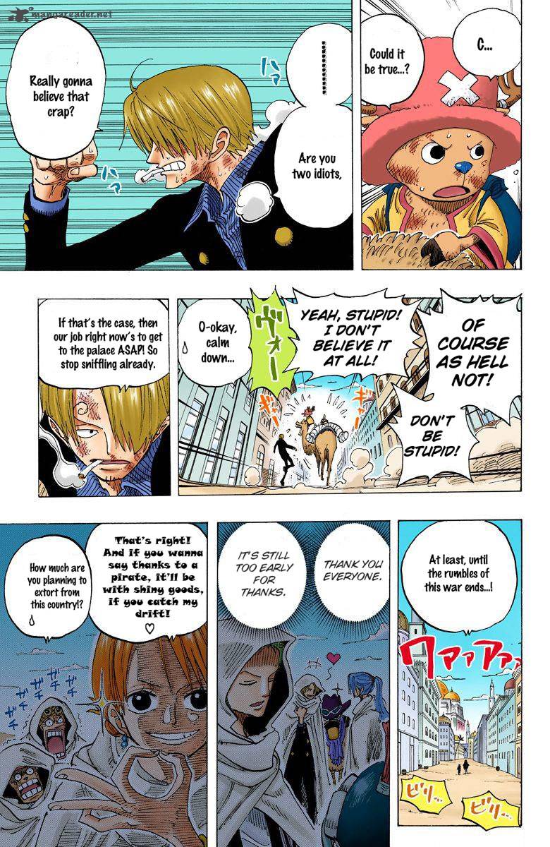 One Piece Colored Chapter 196 Page 16
