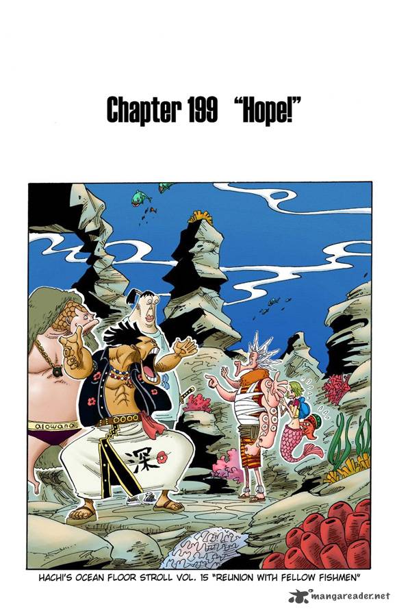 One Piece Colored Chapter 199 Page 2
