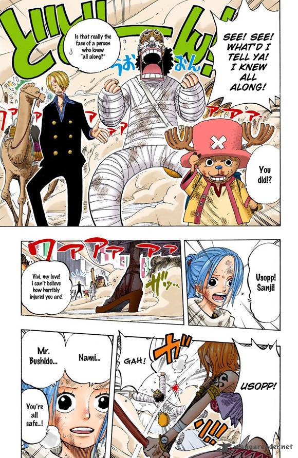 One Piece Colored Chapter 199 Page 8