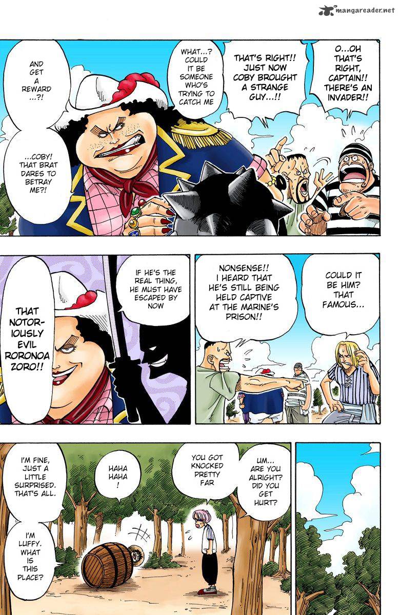 One Piece Colored Chapter 2 Page 12