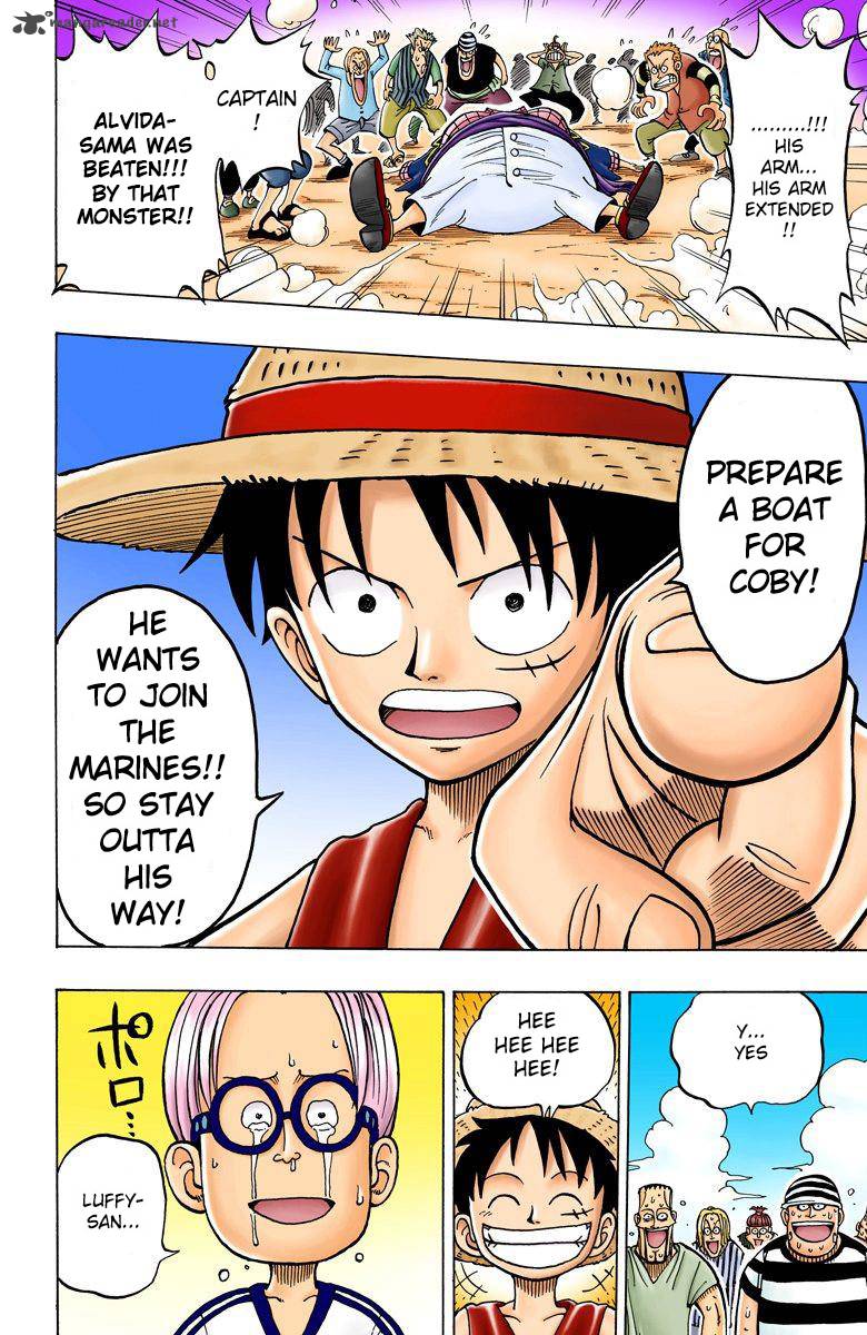One Piece Colored Chapter 2 Page 23