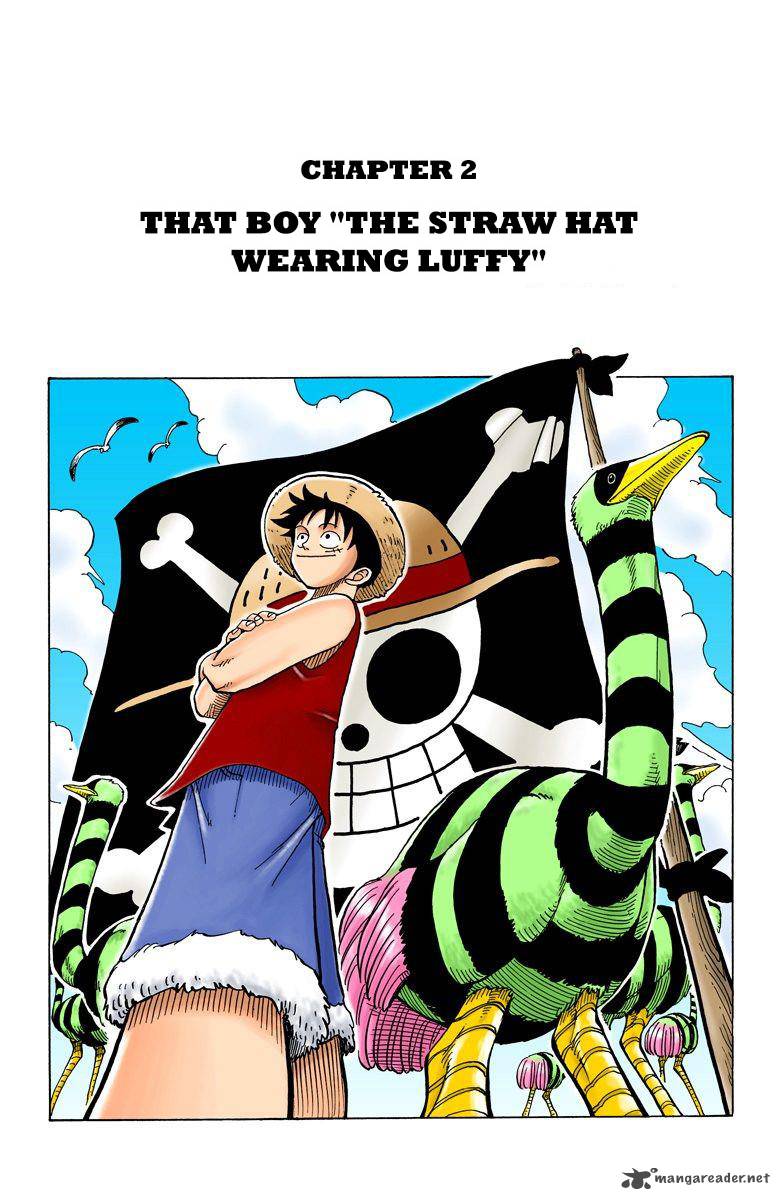 One Piece Colored Chapter 2 Page 4
