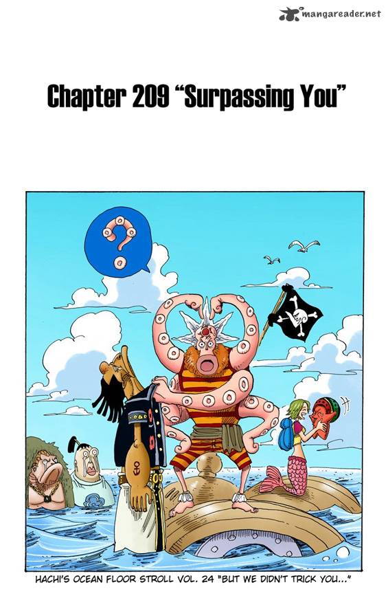 One Piece Colored Chapter 209 Page 2