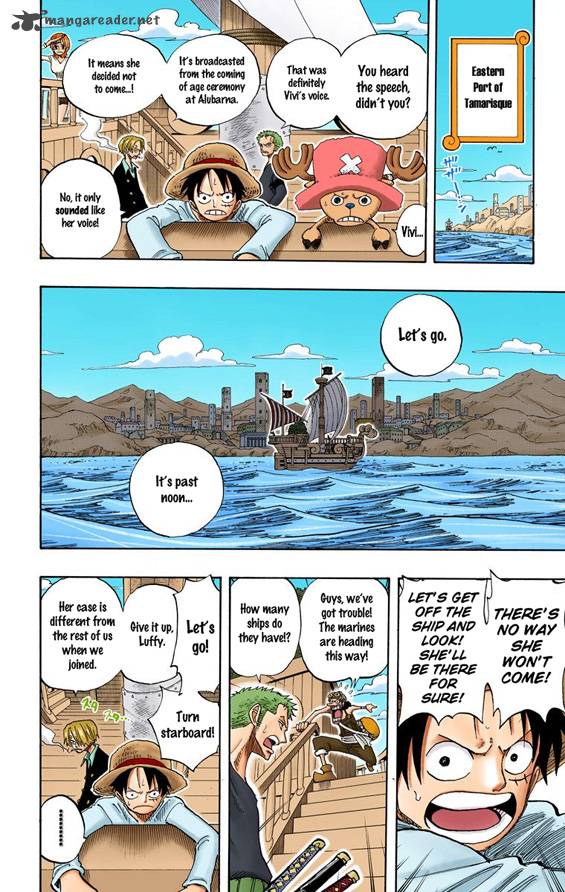One Piece Colored Chapter 216 Page 11