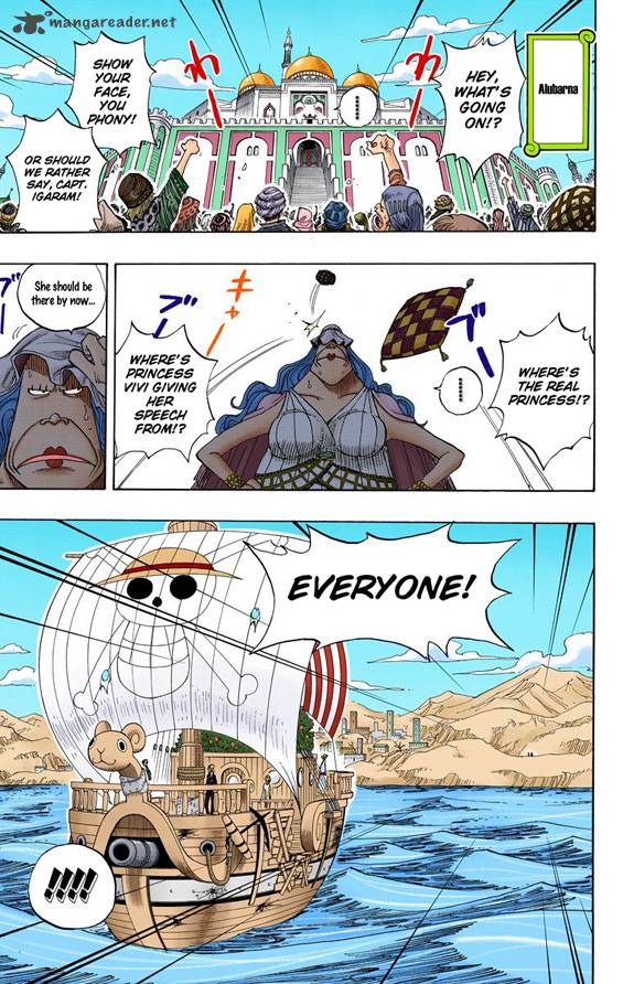 One Piece Colored Chapter 216 Page 12