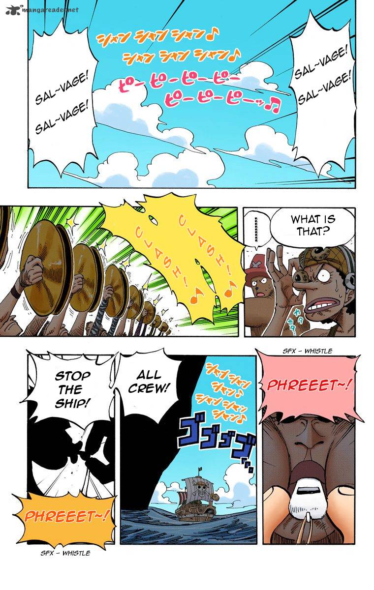 One Piece Colored Chapter 219 Page 14
