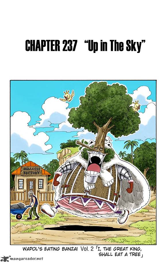 One Piece Colored Chapter 237 Page 3