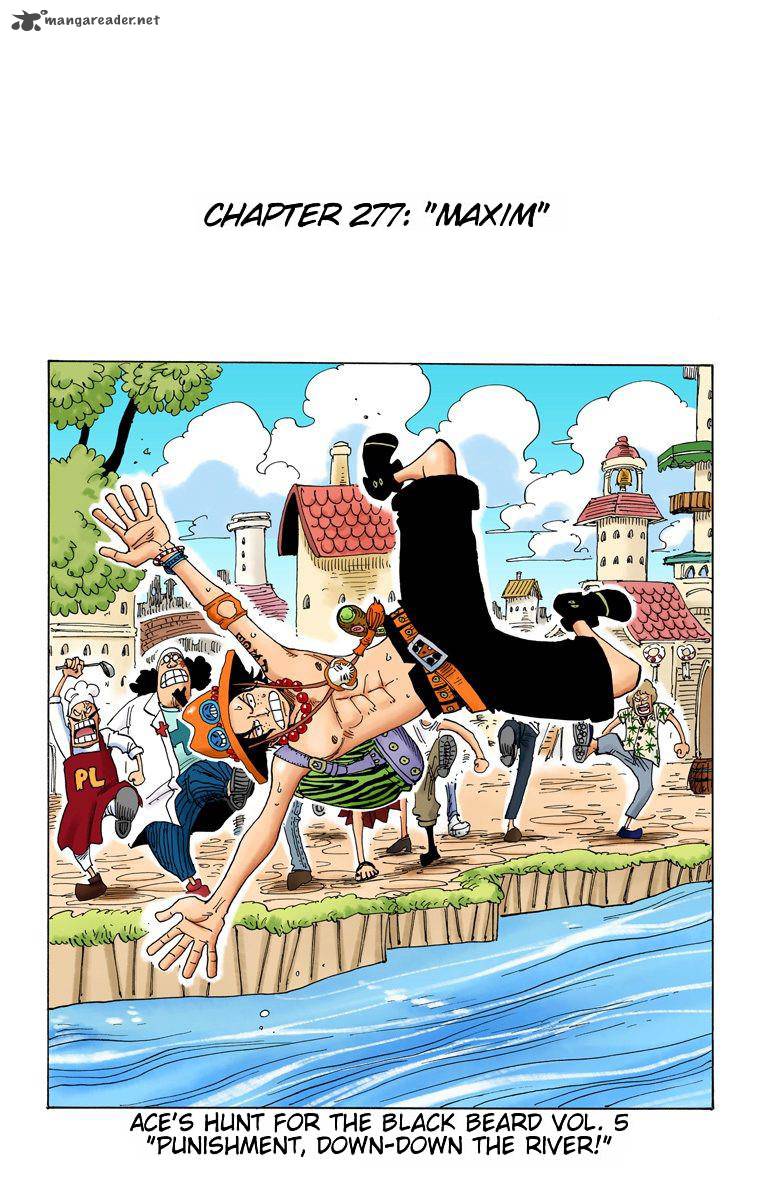 One Piece Colored Chapter 277 Page 2