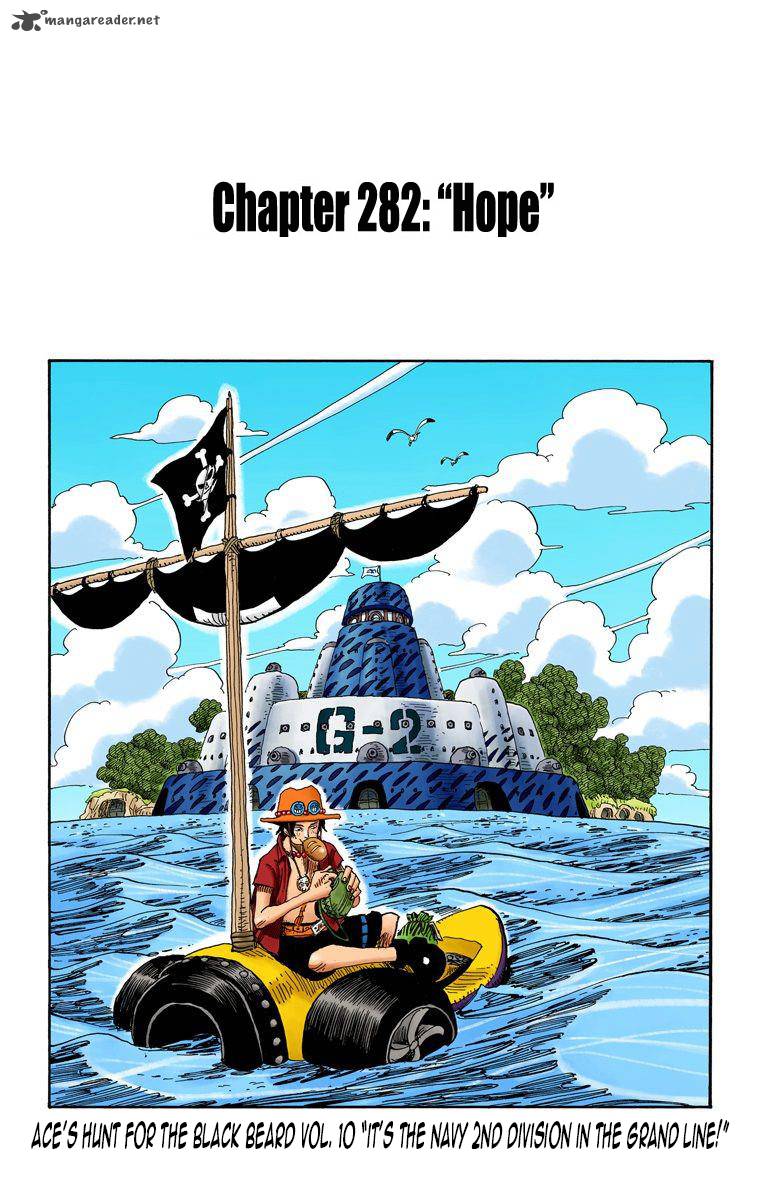 One Piece Colored Chapter 282 Page 2