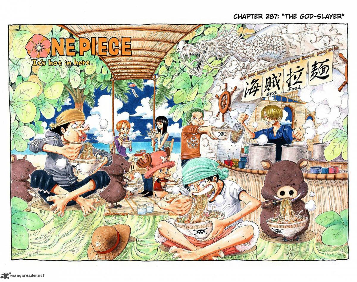 One Piece Colored Chapter 287 Page 2