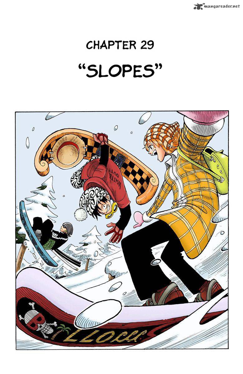 One Piece Colored Chapter 29 Page 1