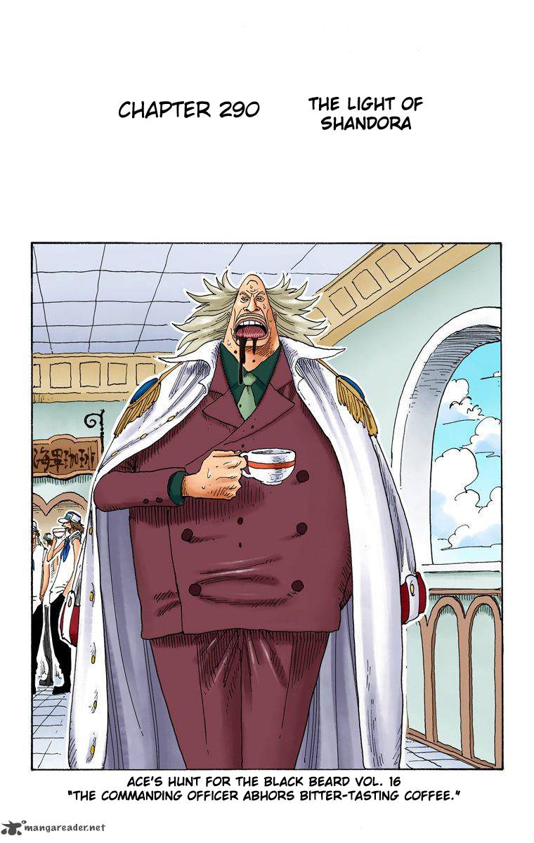 One Piece Colored Chapter 290 Page 2