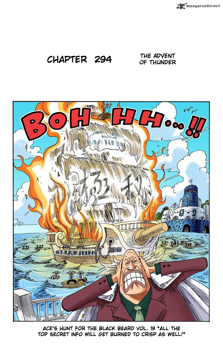 One Piece Colored Chapter 294 Page 2