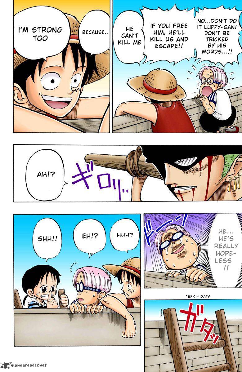 One Piece Colored Chapter 3 Page 10