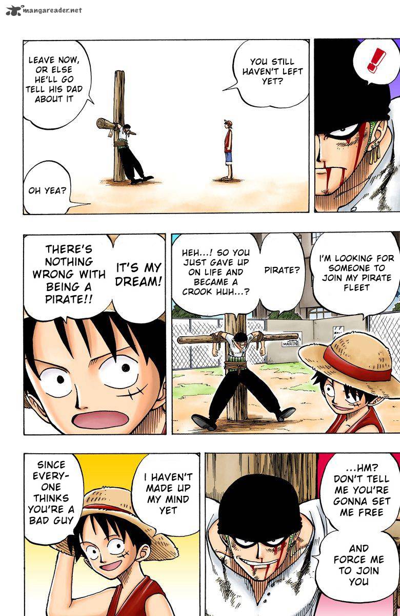 One Piece Colored Chapter 3 Page 16