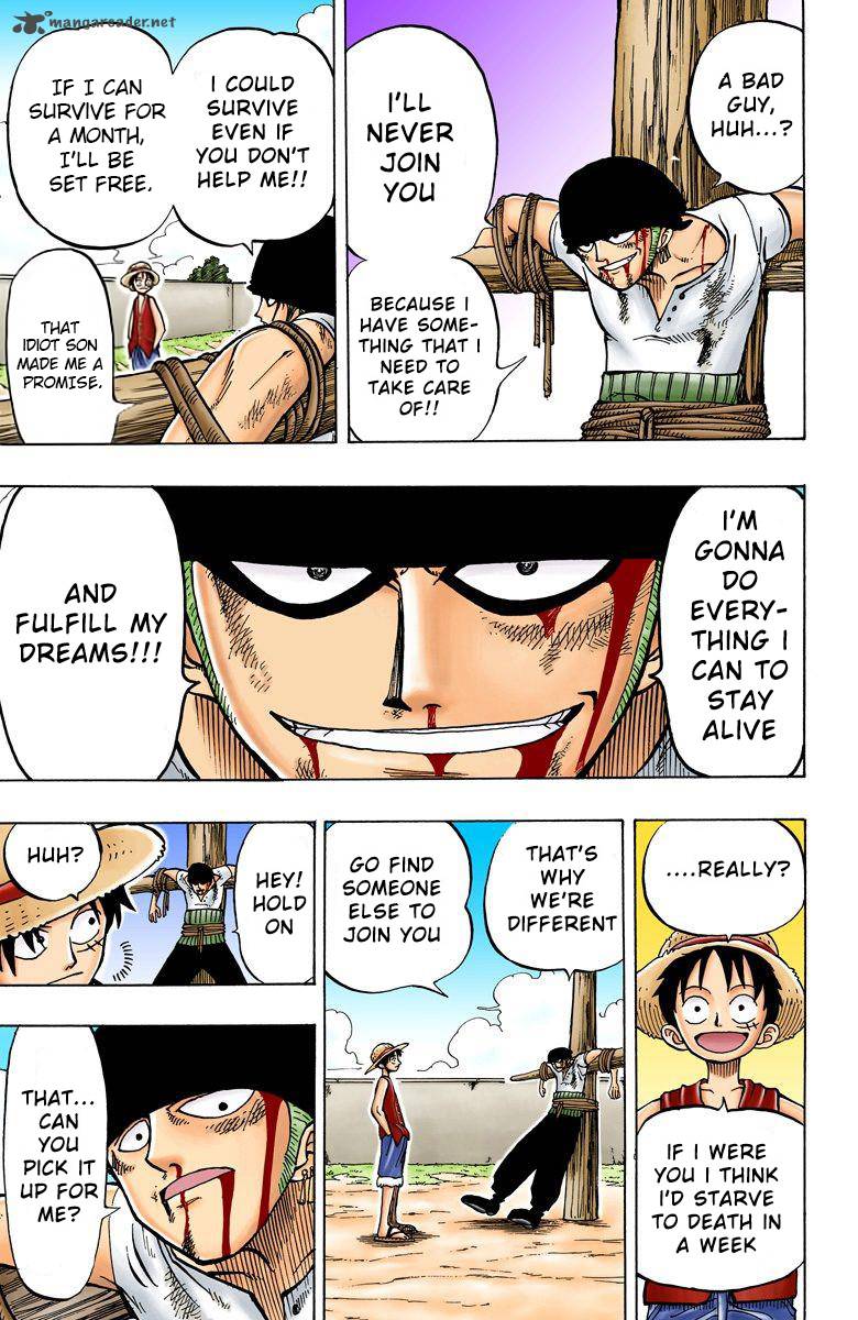 One Piece Colored Chapter 3 Page 17