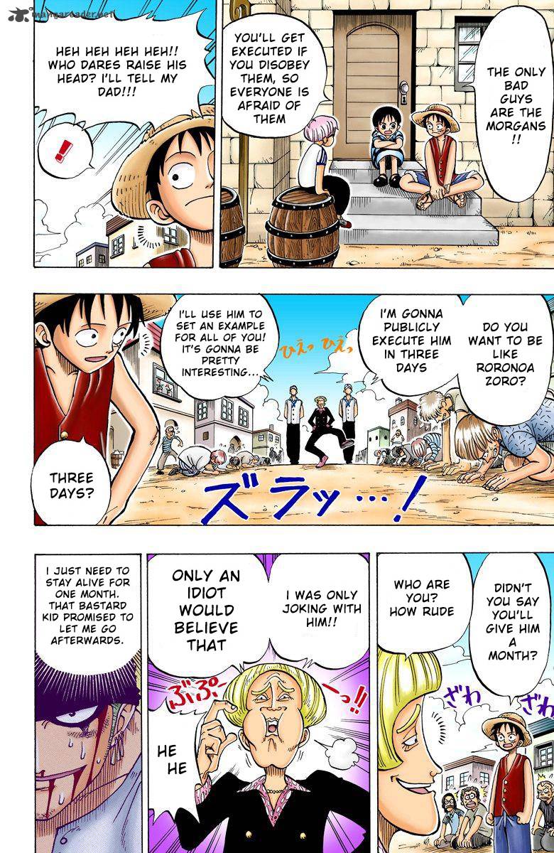 One Piece Colored Chapter 3 Page 20