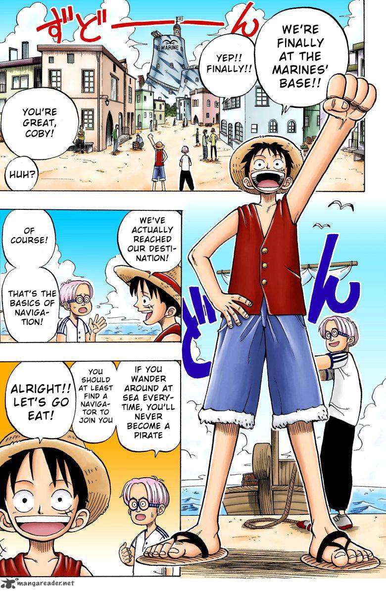 One Piece Colored Chapter 3 Page 3