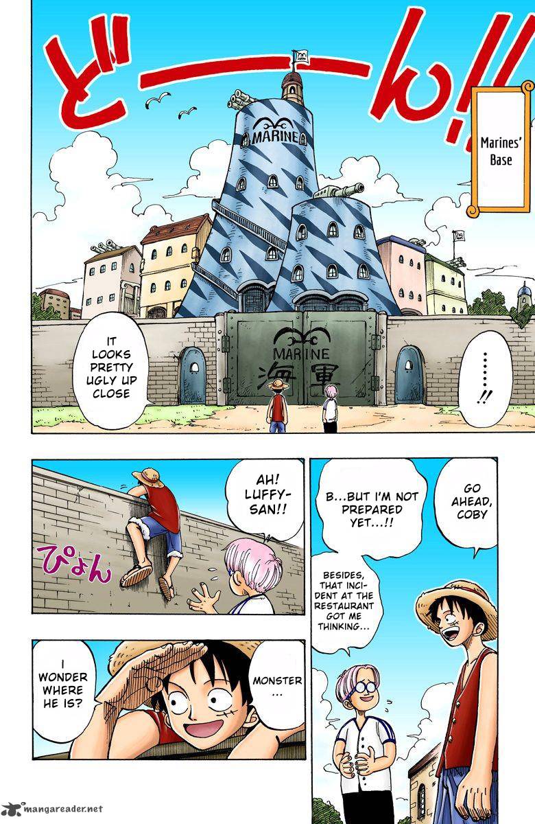 One Piece Colored Chapter 3 Page 6