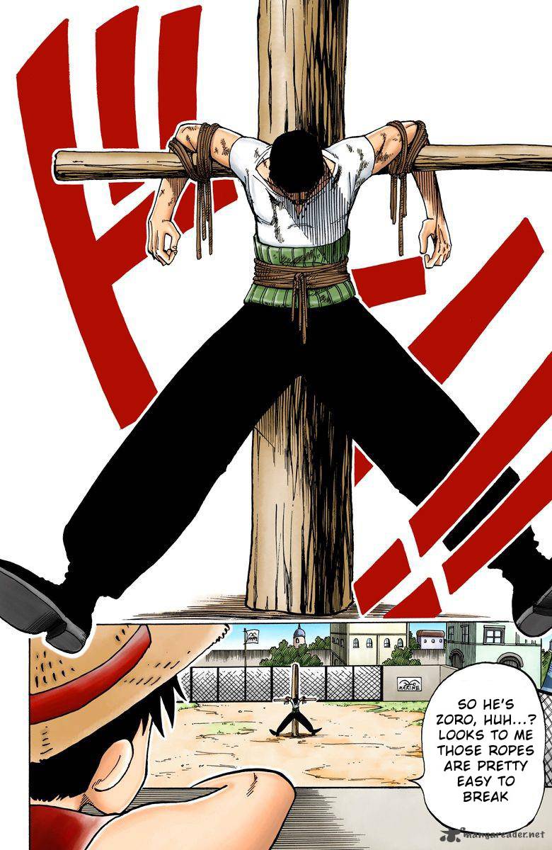 One Piece Colored Chapter 3 Page 8