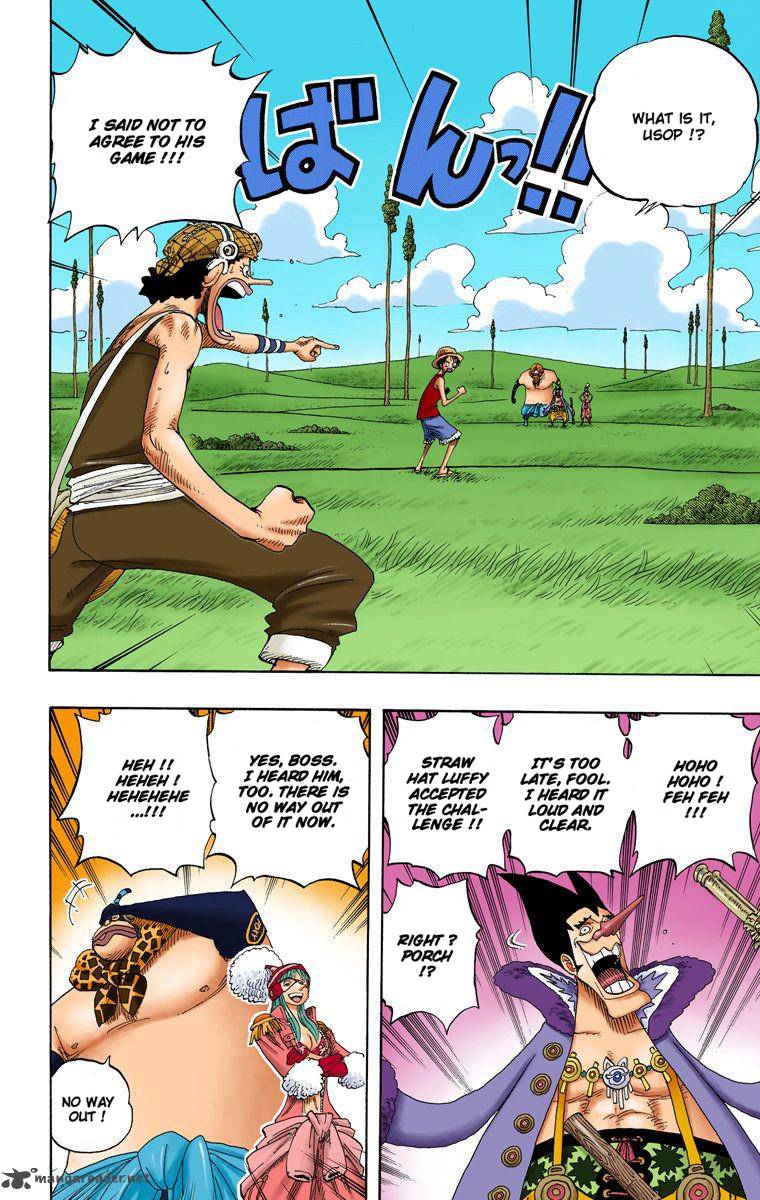 One Piece Colored Chapter 306 Page 4