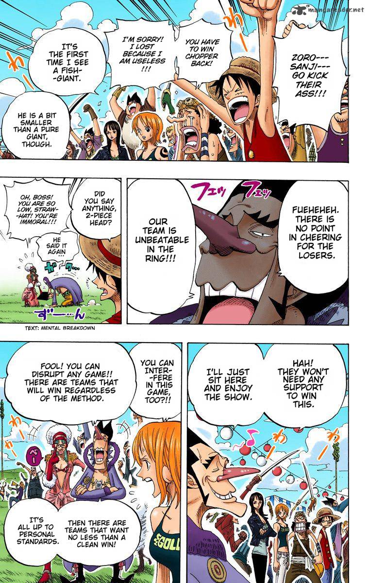 One Piece Colored Chapter 310 Page 5