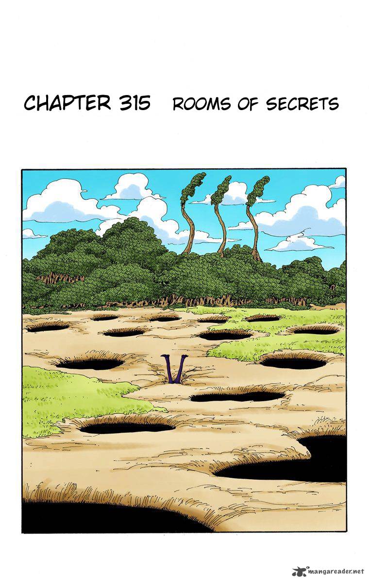 One Piece Colored Chapter 315 Page 2