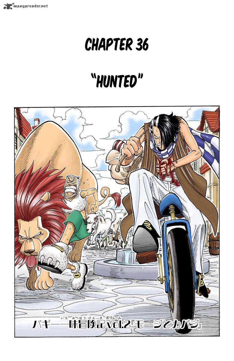 One Piece Colored Chapter 36 Page 1