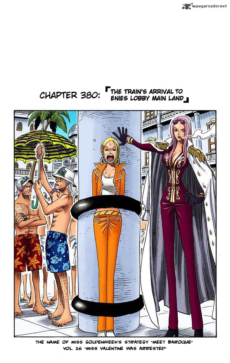 One Piece Colored Chapter 380 Page 2