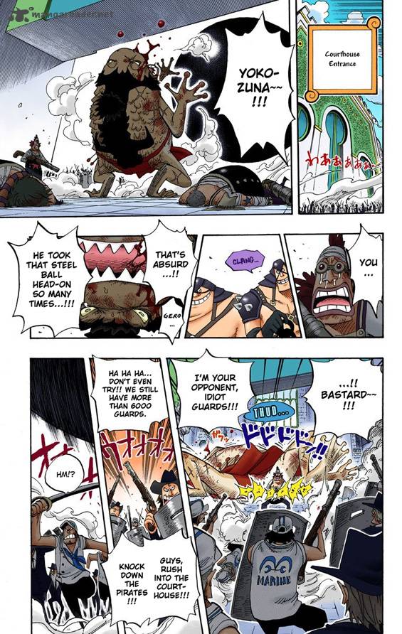 One Piece Colored Chapter 390 Page 10