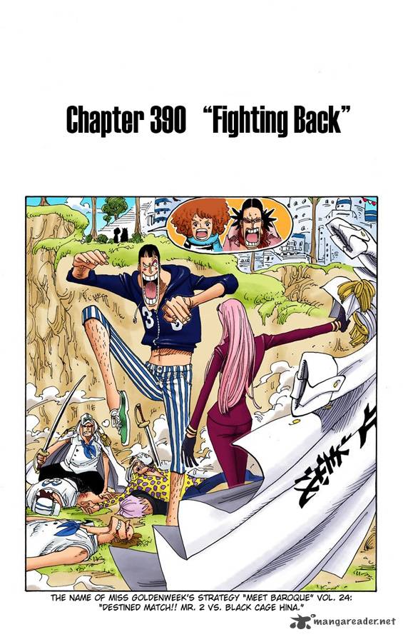 One Piece Colored Chapter 390 Page 2