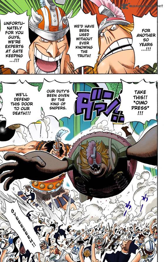 One Piece Colored Chapter 391 Page 4